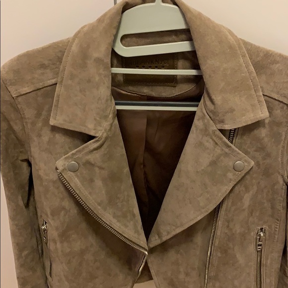 Blank NYC suede motorcycle jacket - Picture 5 of 14